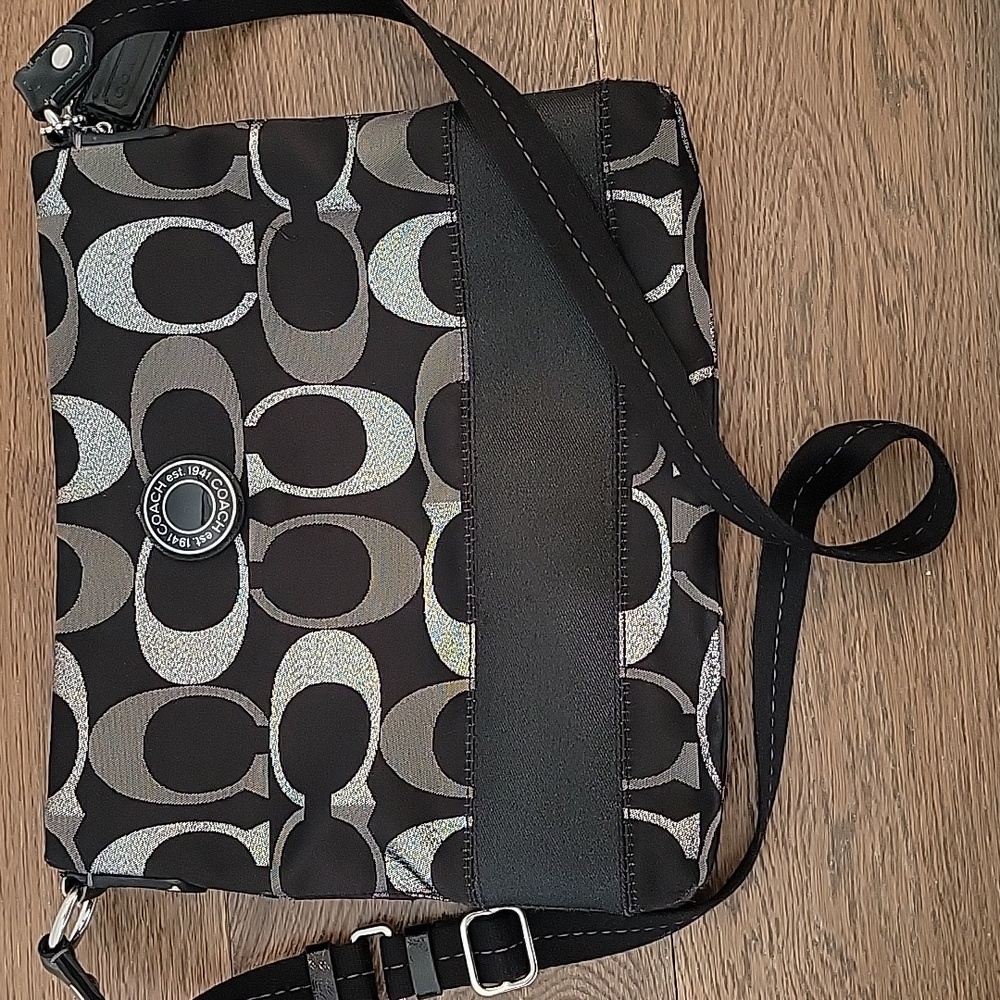 Coach Metallic shoulder bag